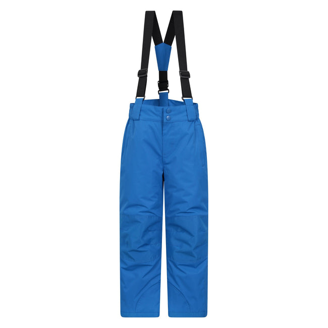 Cobalt - Front - Mountain Warehouse Childrens-Kids Raptor Ski Trousers