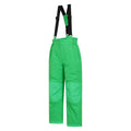 Spectra Green - Side - Mountain Warehouse Childrens-Kids Raptor Ski Trousers