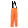 Spicy Orange - Back - Mountain Warehouse Childrens-Kids Raptor Ski Trousers