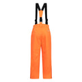 Spicy Orange - Side - Mountain Warehouse Childrens-Kids Raptor Ski Trousers