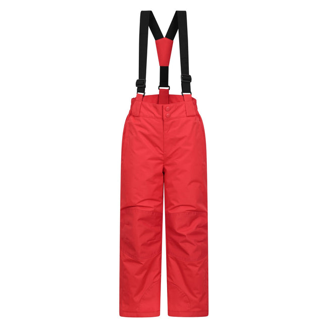 Active Red - Front - Mountain Warehouse Childrens-Kids Raptor Ski Trousers