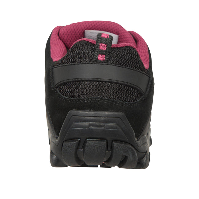 Black-Red - Side - Mountain Warehouse Womens-Ladies Trainers