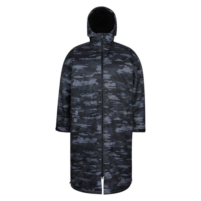 Dark Grey - Front - Mountain Warehouse Mens Tidal Waterproof Robe