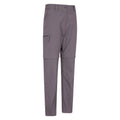 Charcoal - Lifestyle - Mountain Warehouse Womens-Ladies Hiker Stretch Zip-Off Trousers