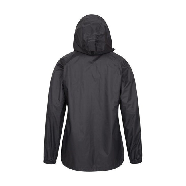 Dark Purple - Close up - Mountain Warehouse Childrens-Kids Pakka Waterproof Jacket