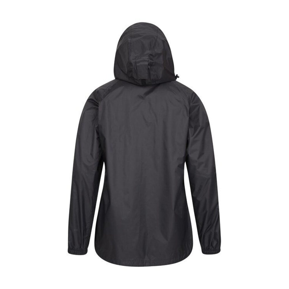 Dark Purple - Close up - Mountain Warehouse Childrens-Kids Pakka Waterproof Jacket