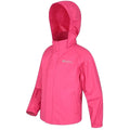 Bright Pink - Lifestyle - Mountain Warehouse Childrens-Kids Pakka Waterproof Jacket