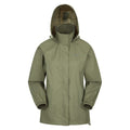 Khaki - Front - Mountain Warehouse Childrens-Kids Pakka Waterproof Jacket