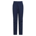 Navy - Front - Mountain Warehouse Womens-Ladies Arctic II Thermal Fleece Hiking Trousers
