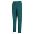 Dark Green - Side - Mountain Warehouse Womens-Ladies Arctic II Thermal Fleece Hiking Trousers
