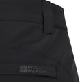 Black - Pack Shot - Mountain Warehouse Womens-Ladies Arctic II Thermal Fleece Hiking Trousers
