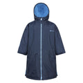 Navy - Front - Mountain Warehouse Childrens-Kids Tidal Waterproof Robe