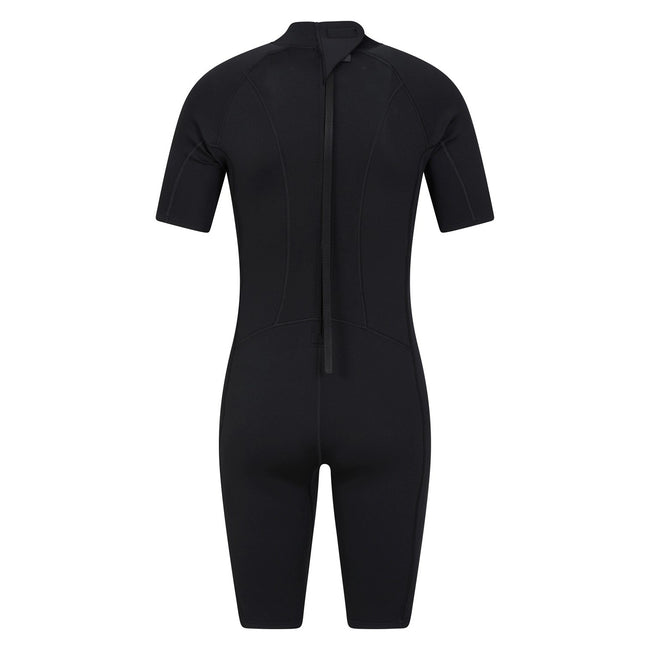 Jet Black - Back - Mountain Warehouse Mens Neoprene Wetsuit