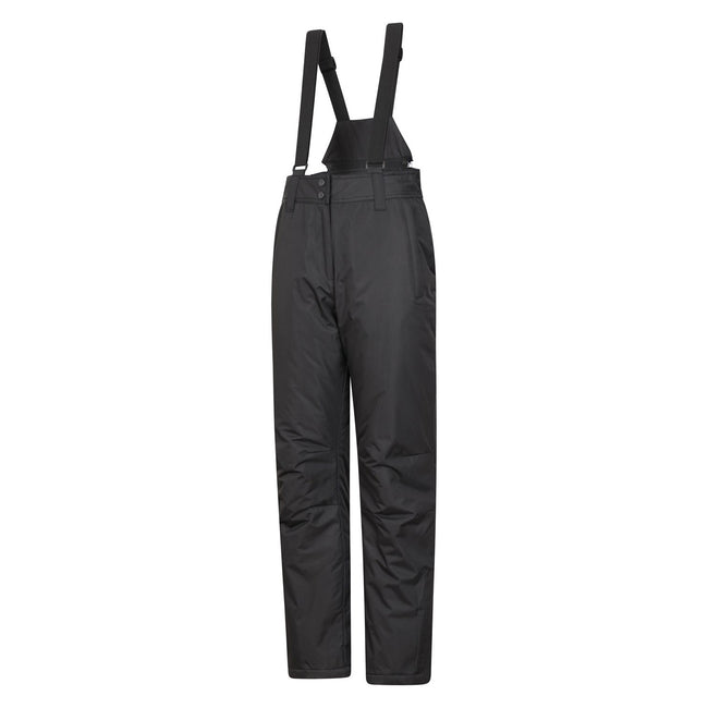 Black - Side - Mountain Warehouse Womens-Ladies Moon Slim Leg Ski Trousers