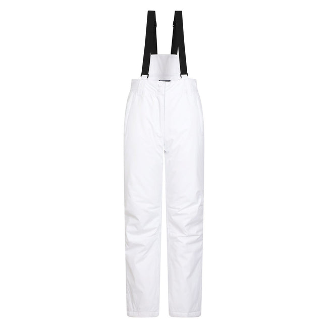 White - Front - Mountain Warehouse Womens-Ladies Moon Slim Leg Ski Trousers