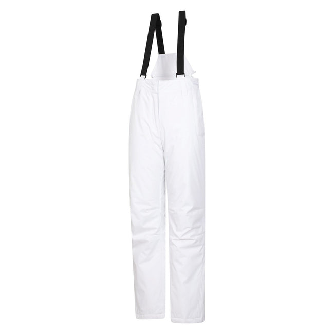 White - Side - Mountain Warehouse Womens-Ladies Moon Slim Leg Ski Trousers