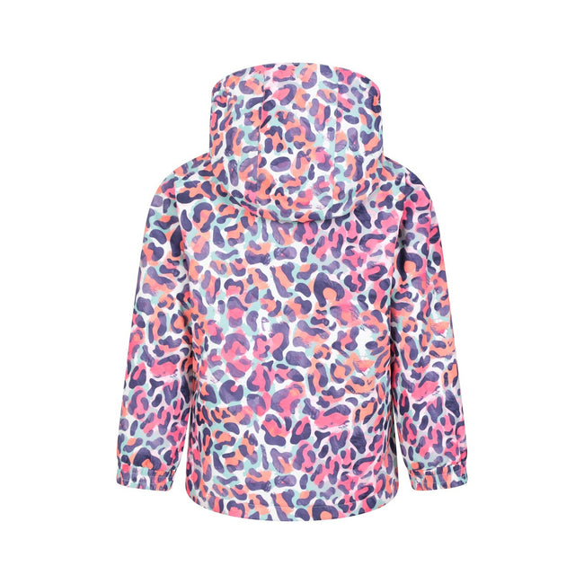 Multicoloured - Side - Mountain Warehouse Childrens-Kids Animal Print Ski Jacket & Trousers Set