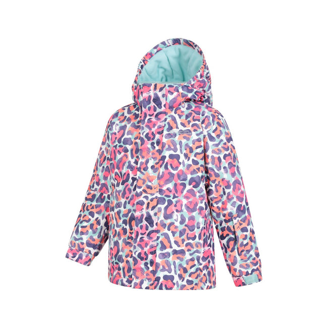 Multicoloured - Lifestyle - Mountain Warehouse Childrens-Kids Animal Print Ski Jacket & Trousers Set