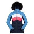 Blue - Front - Mountain Warehouse Womens-Ladies Cascade Padded Ski Jacket