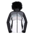 White-Black - Front - Mountain Warehouse Womens-Ladies Cascade Padded Ski Jacket