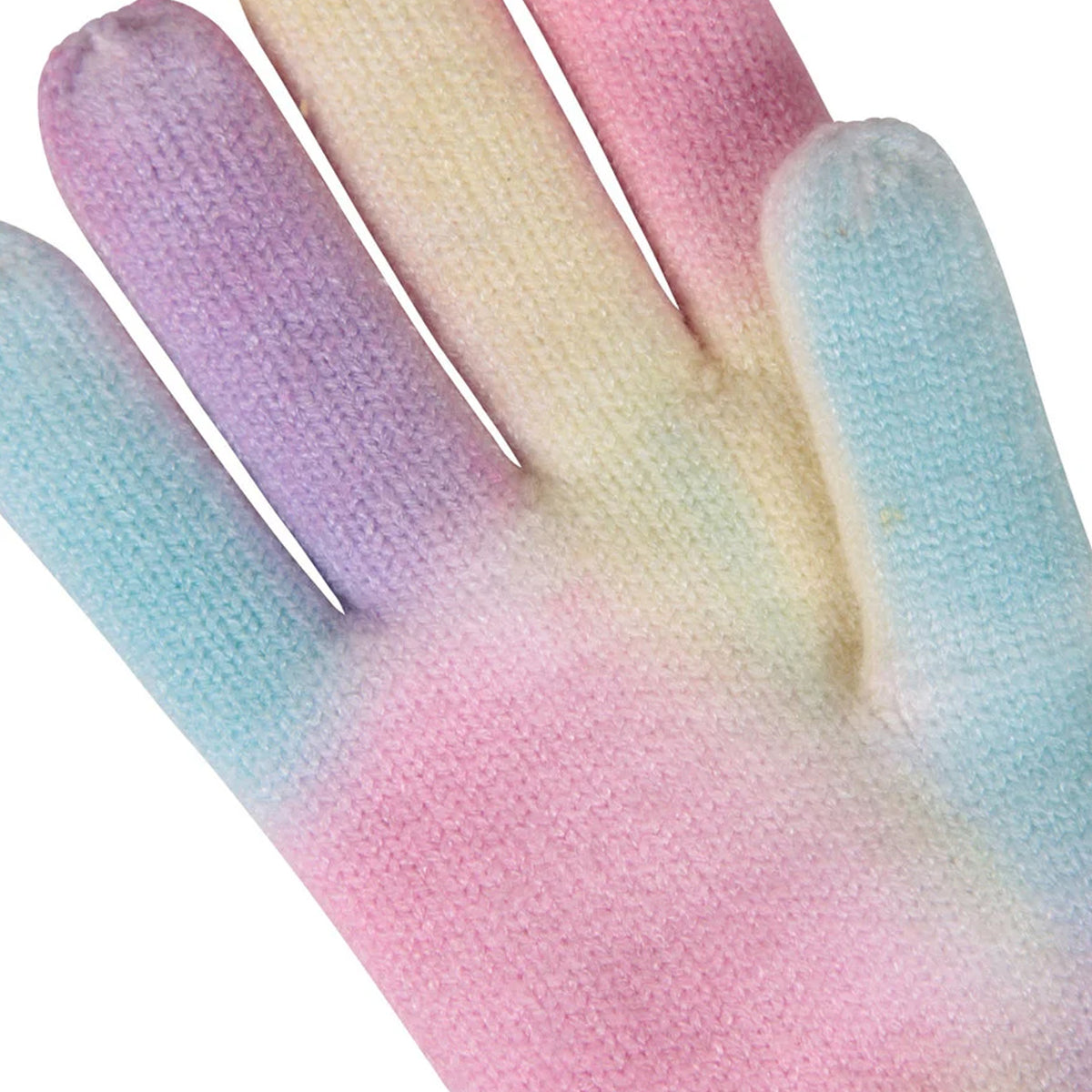 Multicoloured - Lifestyle - Mountain Warehouse Childrens-Kids Tie Dye Gloves