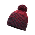 Red - Side - Mountain Warehouse Womens-Ladies Alaskan Ombre Beanie