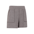 Grey - Lifestyle - Mountain Warehouse Womens-Ladies Merino Wool Sweat Shorts