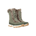 Khaki Green - Front - Mountain Warehouse Womens-Ladies Ohio Snow Boots