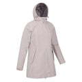Taupe - Side - Mountain Warehouse Womens-Ladies Hilltop II Waterproof Jacket