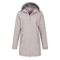 Taupe - Pack Shot - Mountain Warehouse Womens-Ladies Hilltop II Waterproof Jacket