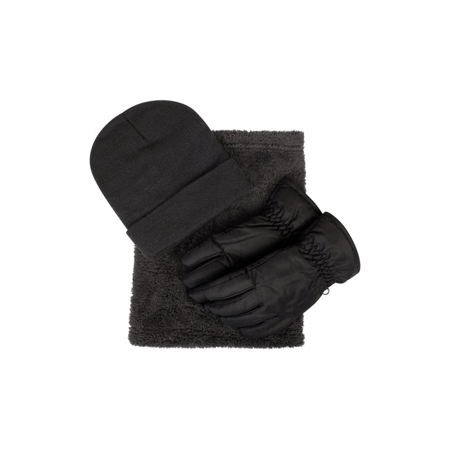 Grey - Front - Mountain Warehouse Childrens-Kids Accessories Set (Pack of 3)