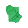 Green - Front - Mountain Warehouse Childrens-Kids Accessories Set (Pack of 3)