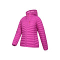 Purple - Side - Mountain Warehouse Womens-Ladies Skyline Extreme Hydrophobic Down Jacket