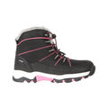 Black - Pack Shot - Mountain Warehouse Childrens-Kids Comet Waterproof Snow Boots