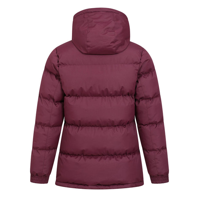 Burgundy - Side - Mountain Warehouse Womens-Ladies Waterproof Padded Jacket