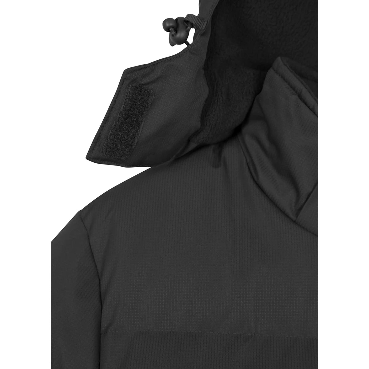 Black - Close up - Mountain Warehouse Womens-Ladies Waterproof Padded Jacket