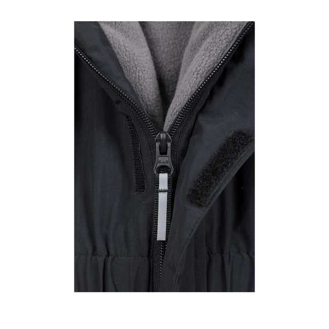 Black - Pack Shot - Mountain Warehouse Childrens-Kids Cloud All In One Waterproof Snowsuit