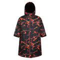 Red-Black - Front - Mountain Warehouse Childrens-Kids Tidal Electro Pulse Waterproof Robe