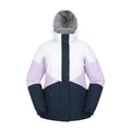 Lilac - Front - Mountain Warehouse Womens-Ladies Moon II Ski Jacket