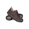 Dark Brown - Front - Mountain Warehouse Womens-Ladies Mcleod Wide Walking Shoes