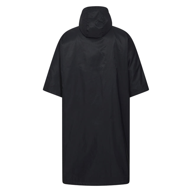 Black - Back - Mountain Warehouse Mens Coastline Water Resistant Changing Robe