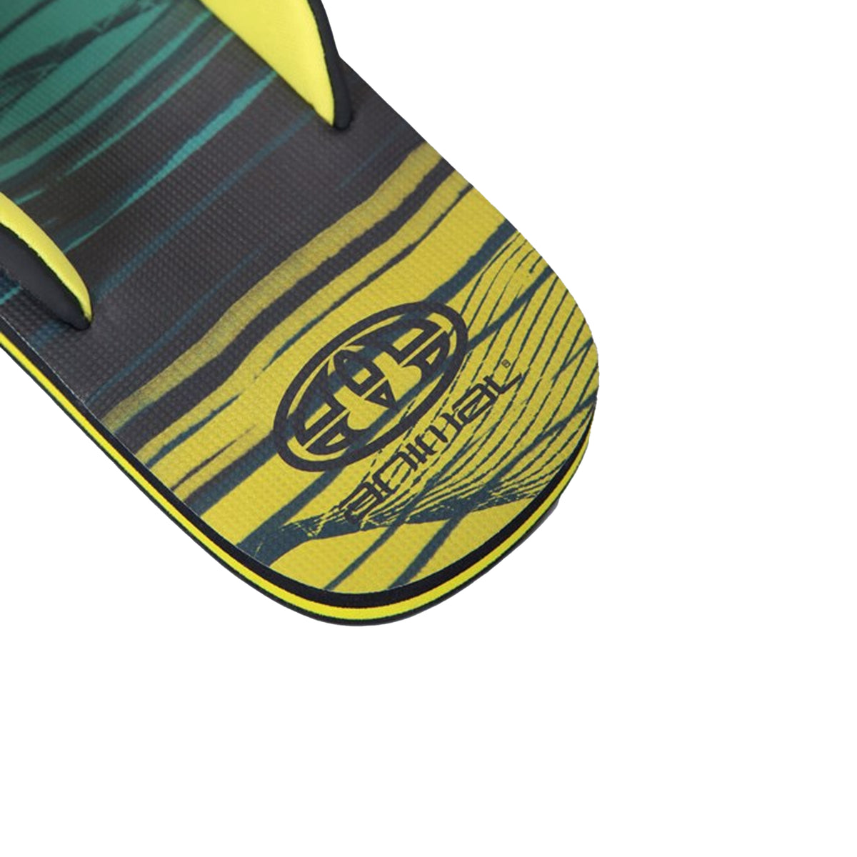 Dark Teal - Pack Shot - Animal Childrens-Kids Jekyl Recycled Flip Flops