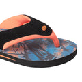 Bright Orange - Back - Animal Childrens-Kids Jekyl Recycled Flip Flops