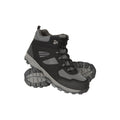 Jet Black - Close up - Mountain Warehouse Mens Mcleod Wide Walking Boots