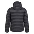Jet Black - Side - Mountain Warehouse Mens Henry II Extreme Down Filled Padded Jacket