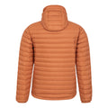 Rust - Back - Mountain Warehouse Mens Henry II Extreme Down Filled Padded Jacket