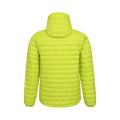 Lime - Back - Mountain Warehouse Mens Henry II Extreme Down Filled Padded Jacket