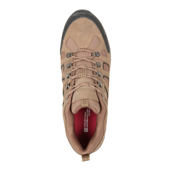 Brown - Pack Shot - Mountain Warehouse Mens Vertex Extreme Vibram Walking Shoes