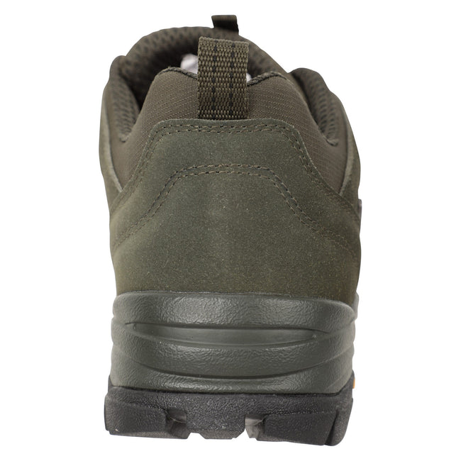 Khaki - Back - Mountain Warehouse Mens Vertex Extreme Vibram Walking Shoes