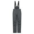 Grey - Front - Mountain Warehouse Mens Short Dusk II Ski Trousers